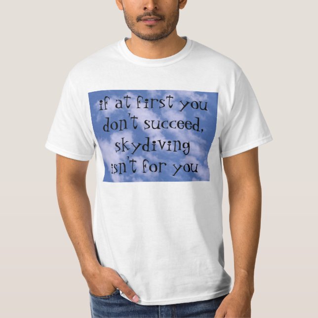 Skydiving T-Shirt (Vorderseite)