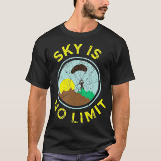 Skydiving Vintager Retro-Style Skydiver T-Shirt