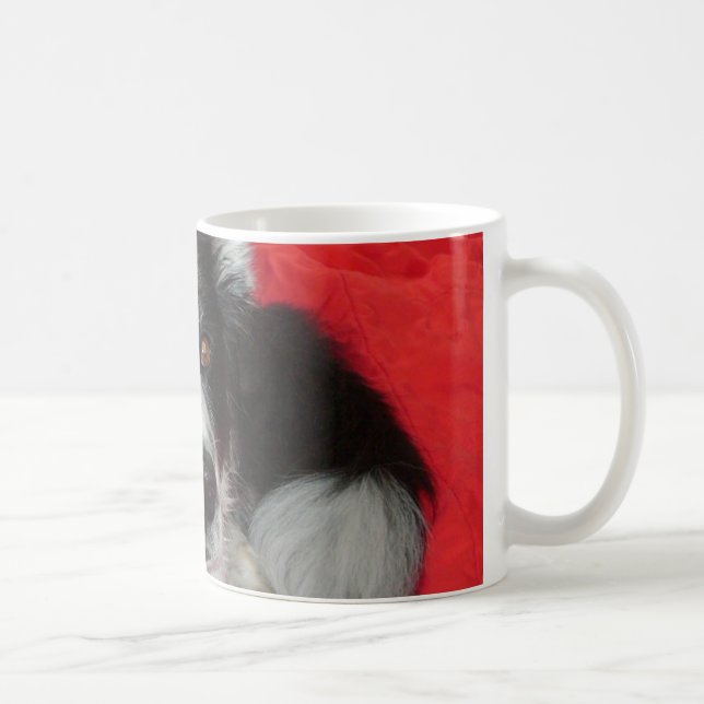 Skye die Border-Collie Kaffeetasse (Rechts)