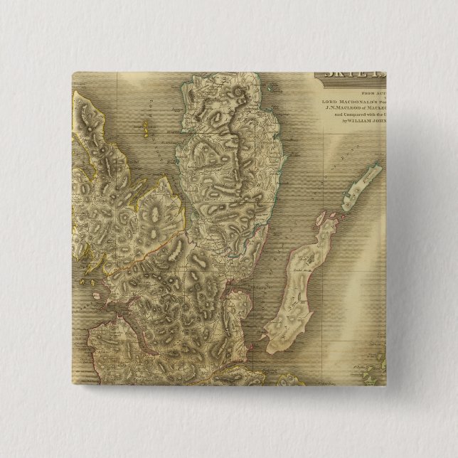 Skye Island Button (Vorderseite)