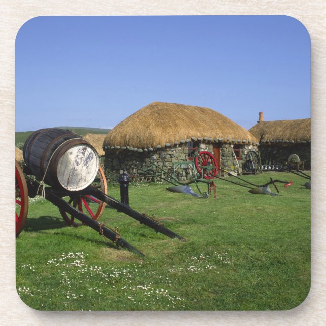 Skye Museum, Kilmuir, Insel Skye, Highlands, Getränkeuntersetzer (Vorderseite)