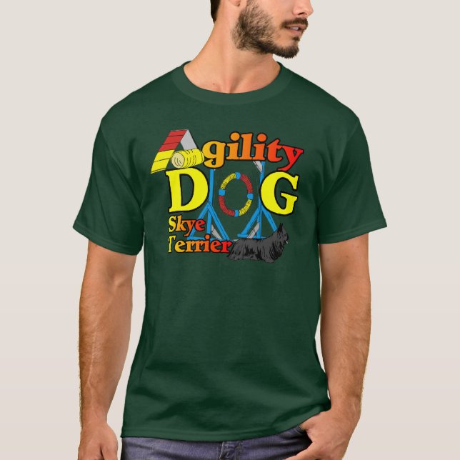 Skye_Terrier_Agility T-Shirt (Vorderseite)
