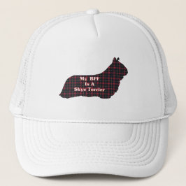 Skye Terrier BESTE FREUNDIN Hat Truckerkappe