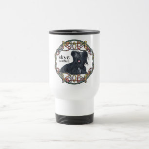 Skye Terrier Celtic-Reise-Tasse Reisebecher