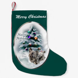 Skye Terrier Christmas Kleiner Weihnachtsstrumpf