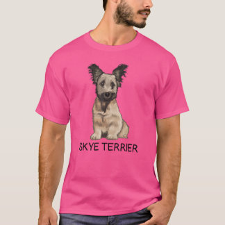 Skye Terrier Crazy Dog T-Shirt