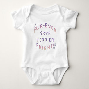 Skye Terrier Furever Friend Baby Strampler