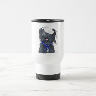 Skye Terrier Matrosen Reisebecher