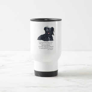 Skye Terrier Memory Travel Mug Reisebecher