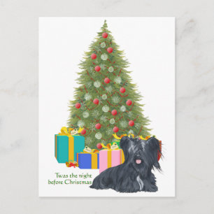 Skye Terrier Weihnachten