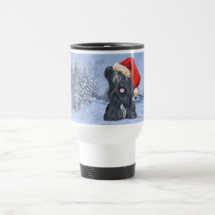 Skye Terrier Winter-Reisebecher Reisebecher