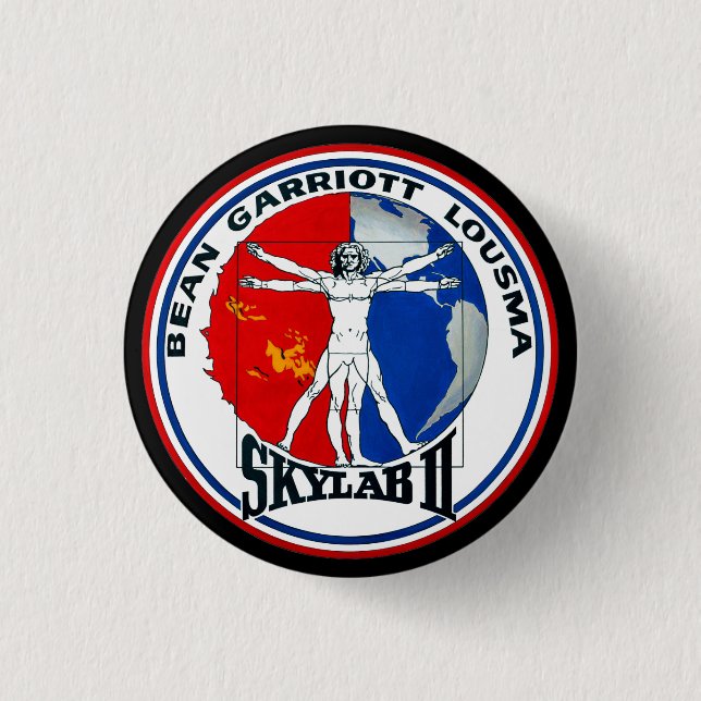 SKYLAB 2 MISSION PATCH BUTTON (Vorderseite)