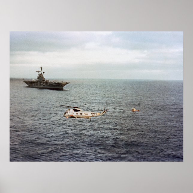 Skylab 2 Splashdown & Erholung Poster (Vorne)