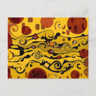 Skyland Abstrakt Postkarte