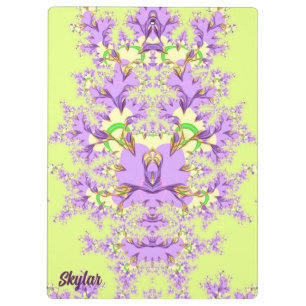 SKYLAR ~ Mauve, gelb, grün Klemmbrett