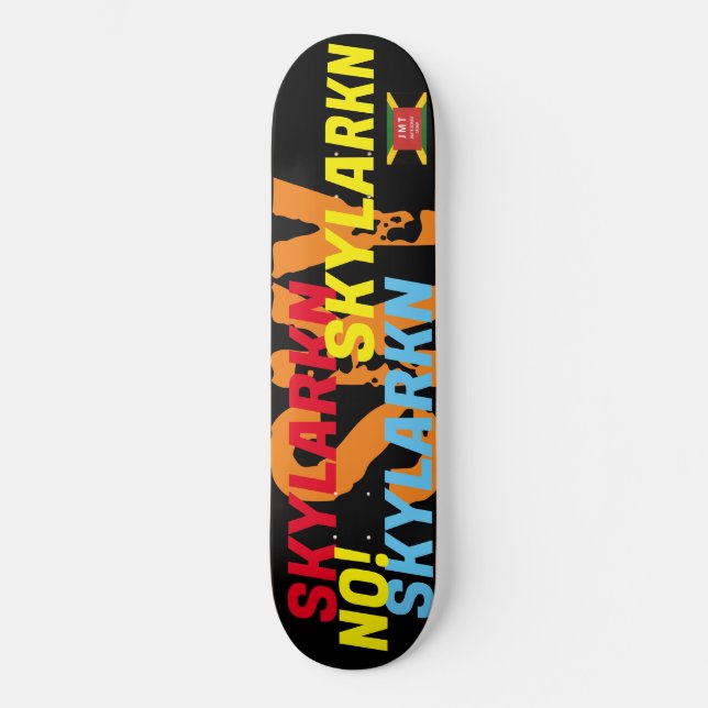 SKYLARKIN  8 1/4" Skateboard-Deck Skateboard (Vorderseite)