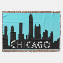 Skyline-Abbildung Chicago Decke
