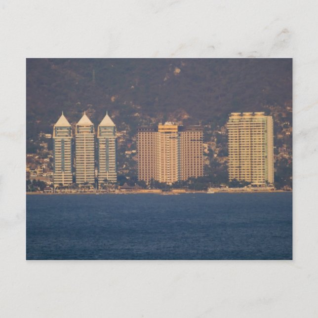 Skyline Acapulco 3 Postkarte (Vorderseite)