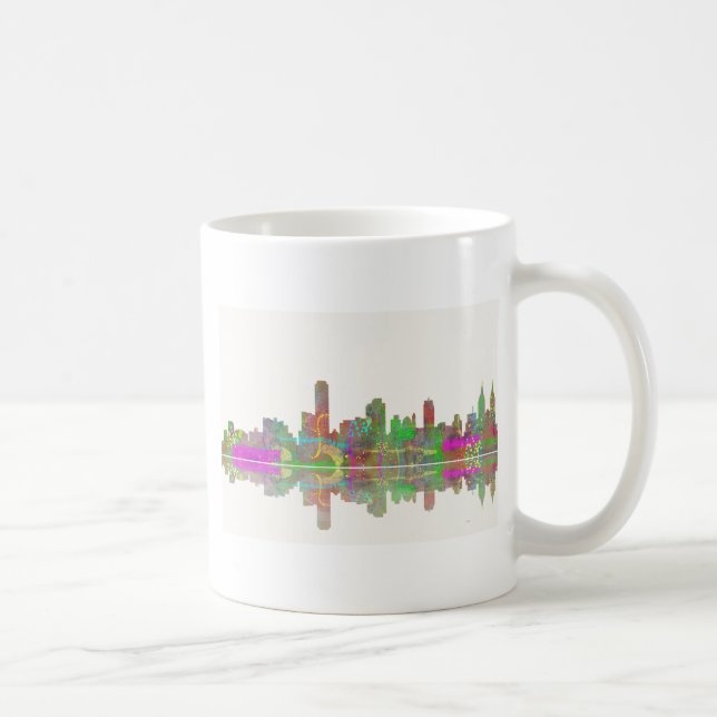 Skyline Adelaide-SA Kaffeetasse (Rechts)