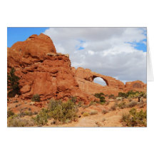 Skyline Arch, Arches National Park, Utah, Carte