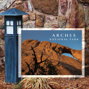 Skyline Arch, Blick hinauf in den Arches National Postkarte