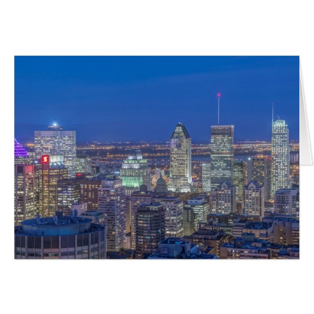 Skyline at twilight 2 (Vorderseite (Horizontal))