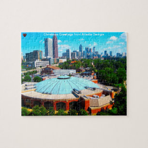 Skyline Atlanta Géorgie Puzzle