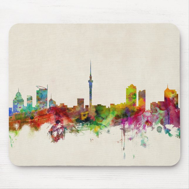 Skyline Aucklands Neuseeland Mousepad (Vorne)