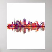 Skyline Basel Schweiz