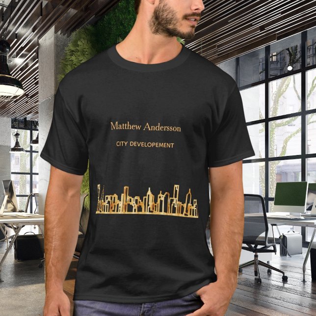 Skyline-Bau T-Shirt (Von Creator hochgeladen)