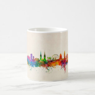 Skyline Belfasts Nordirland Kaffeetasse