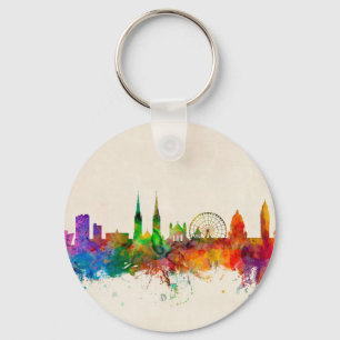 Skyline Belfasts Nordirland Schlüsselanhänger
