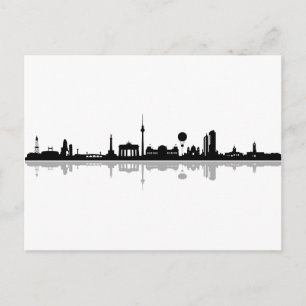 Skyline Berlin Postkarte