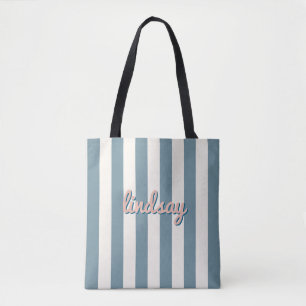 Skyline Blue Cabana Stripe Tasche