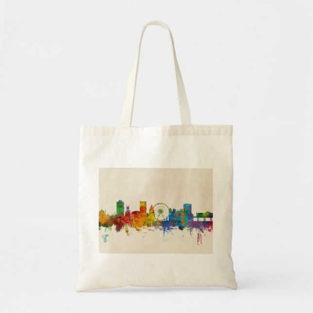 Skyline Brightons England Tragetasche (Vorne)