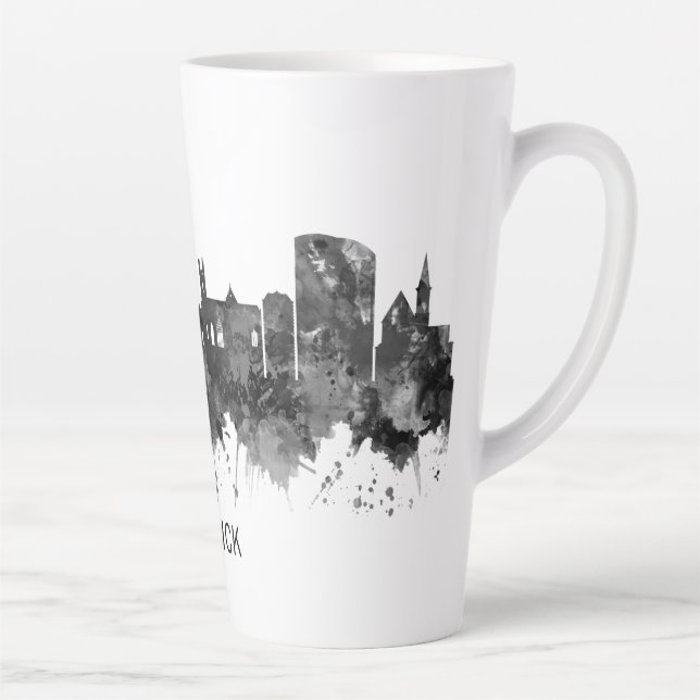Skyline BW Milchtasse (Rechts)