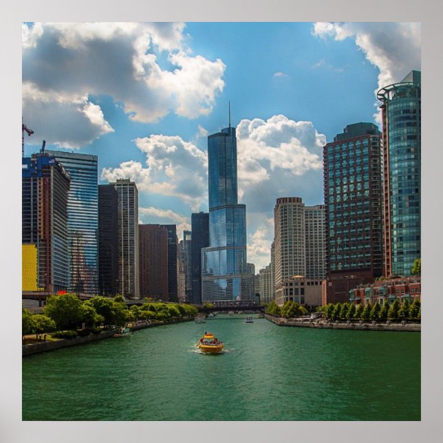 Skyline Chicago Poster (Vorne)