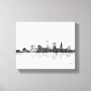 SKYLINE CLEVELANDS, OHIO LEINWANDDRUCK