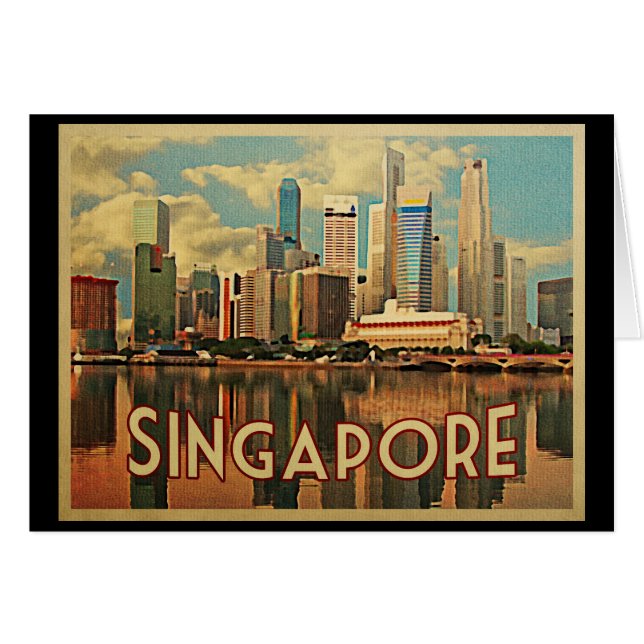 Skyline de Singapour (Devant horizontal)