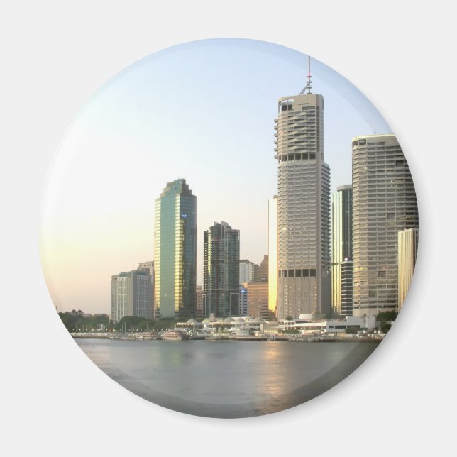 Skyline der Stadt Brisbane Magnet (Vorne)