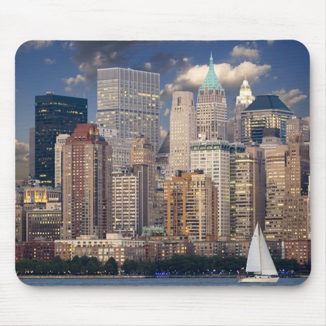 Skyline der Stadt New York Mousepad (Vorne)