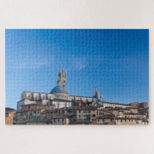Skyline der Stadt Siena, Toskana, Italien