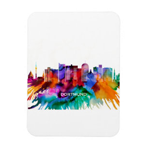 Skyline Dortmund Magnet