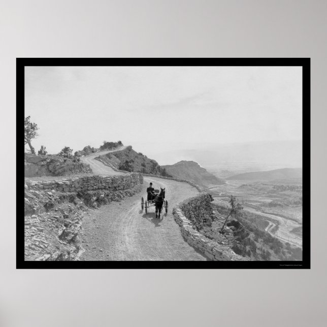 Skyline Drive Canon City, CO 1912 Poster (Vorne)