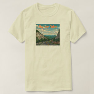 Skyline Drive Virginia Landschaft T-Shirt