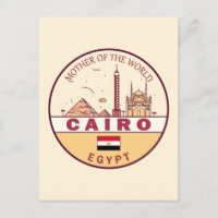 Skyline-Emblem in Kairo Ägypten