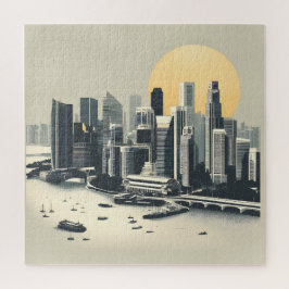 Skyline Fantasy: Marina Bay in Singapur