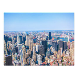 Skyline-Foto-Gebäude von New York City Fotodruck