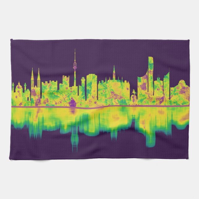 Skyline Geschirrtuch (Horizontal)