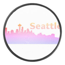 Skyline-Grafik Eishockey Puck